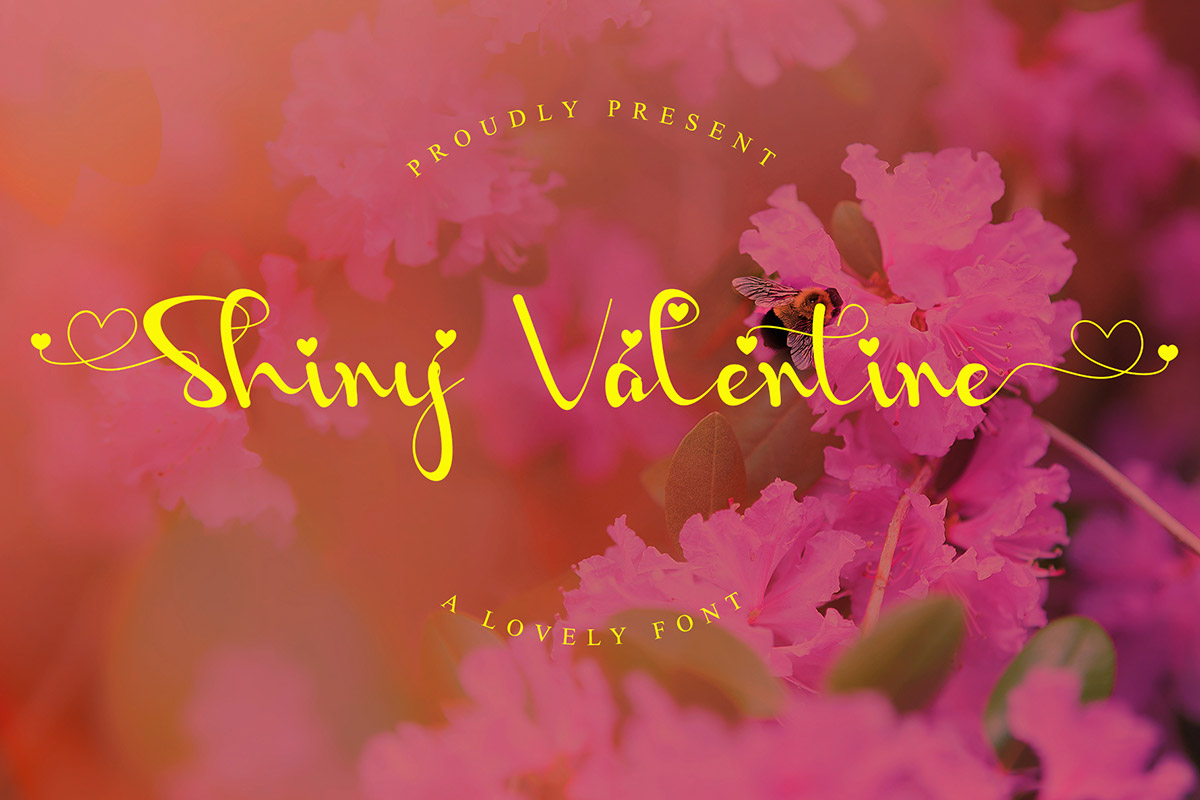Free Shiny Valentine Script Font