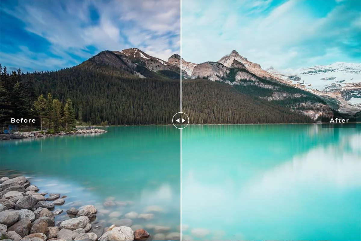 Lake Louise Lightroom Presets Preview 1