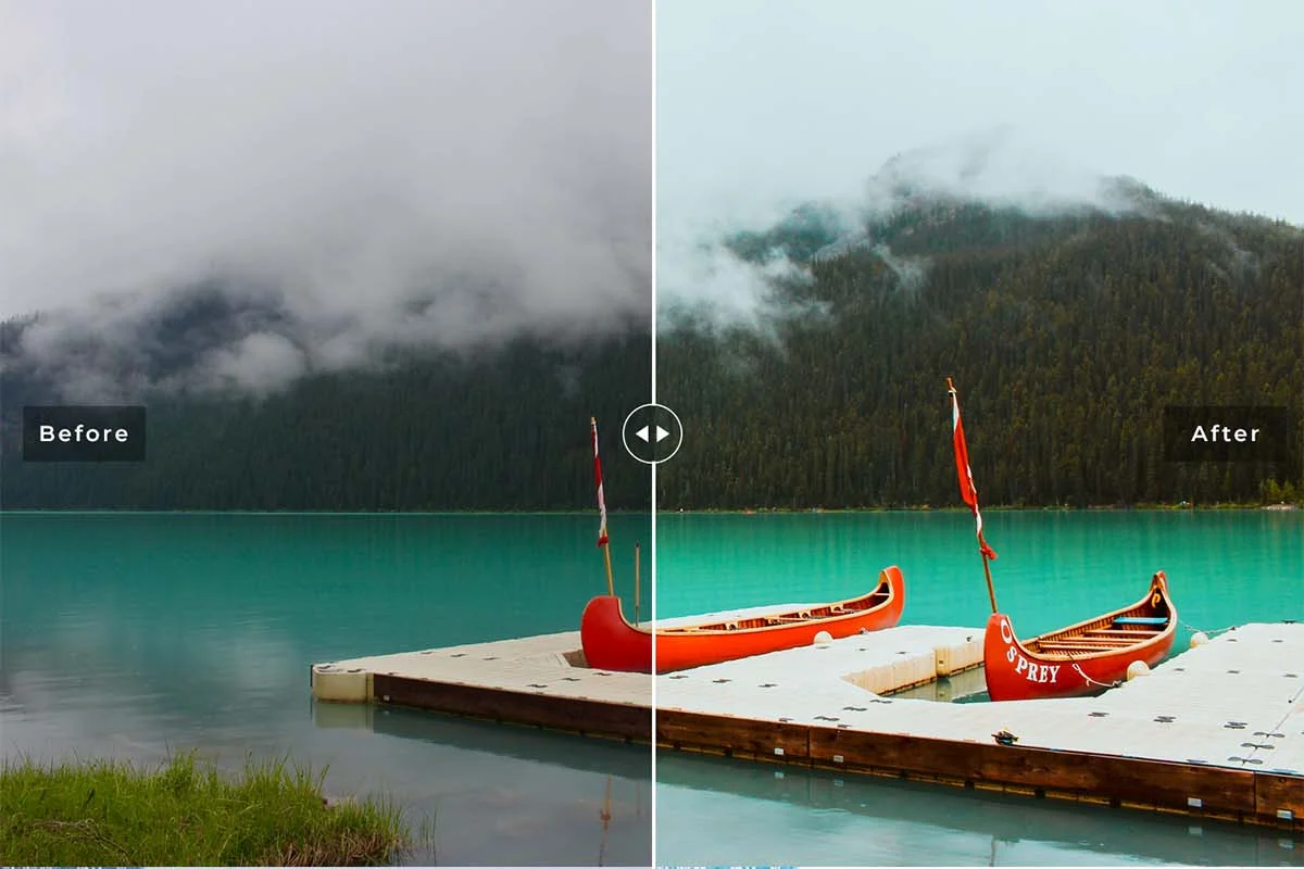 Lake Louise Lightroom Presets Preview 3