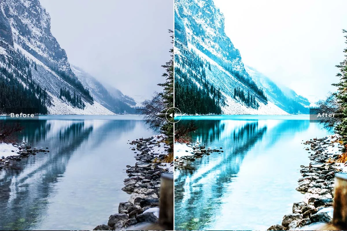 Lake Louise Lightroom Presets Preview 4