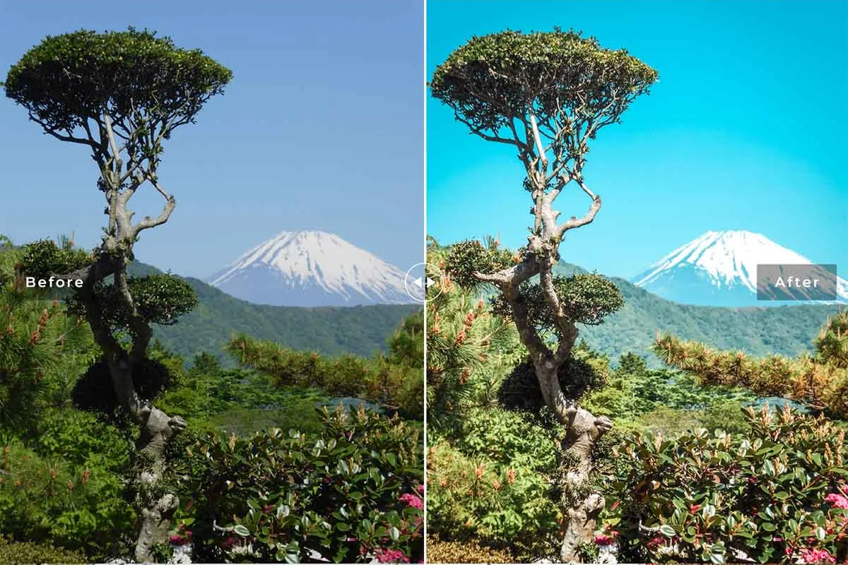Mount Fuji Lightroom Presets Preview 2