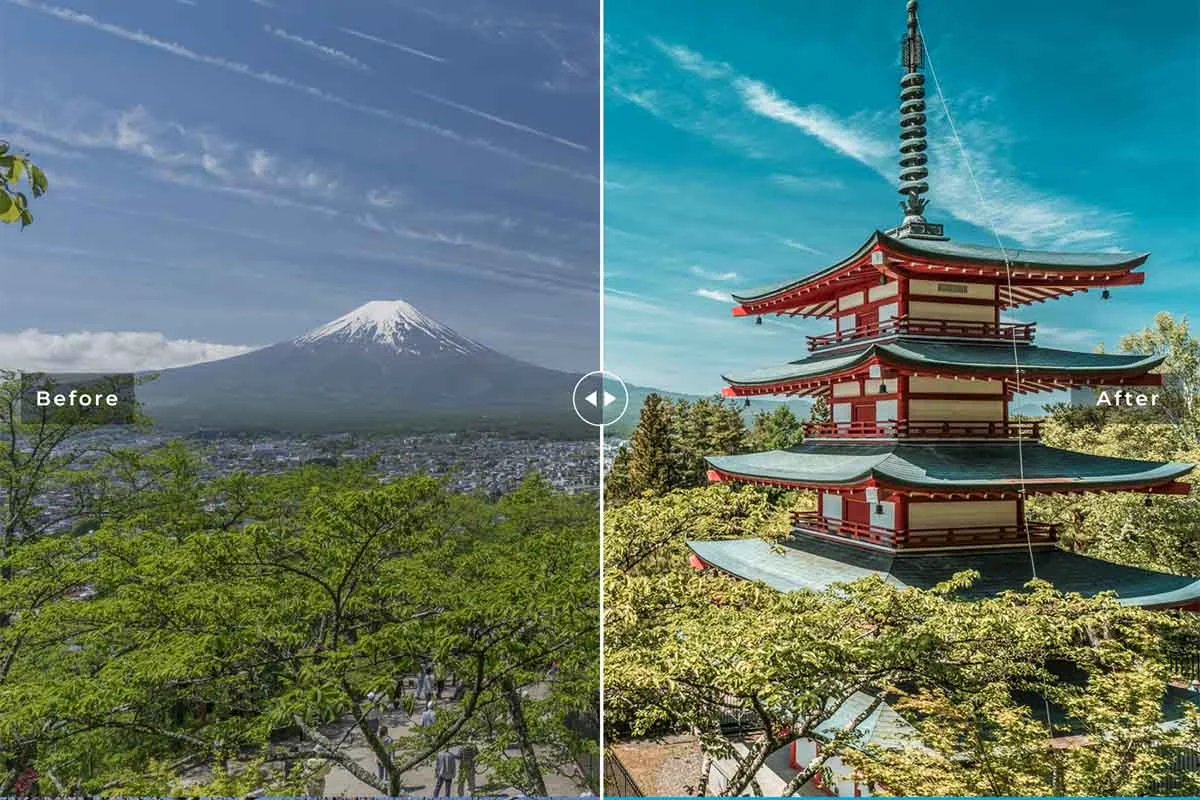 Mount Fuji Lightroom Presets Preview 5