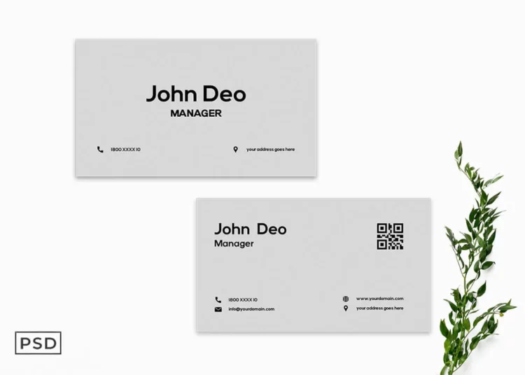 Creative Business Card Template V4 Feature Image