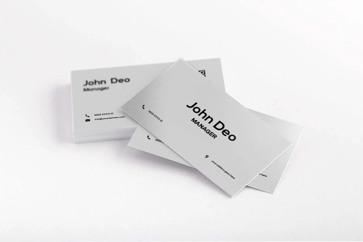 Creative Business Card Template V4 Preview 1