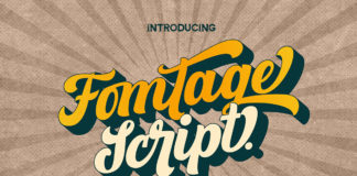 Free Fomtage Script Font