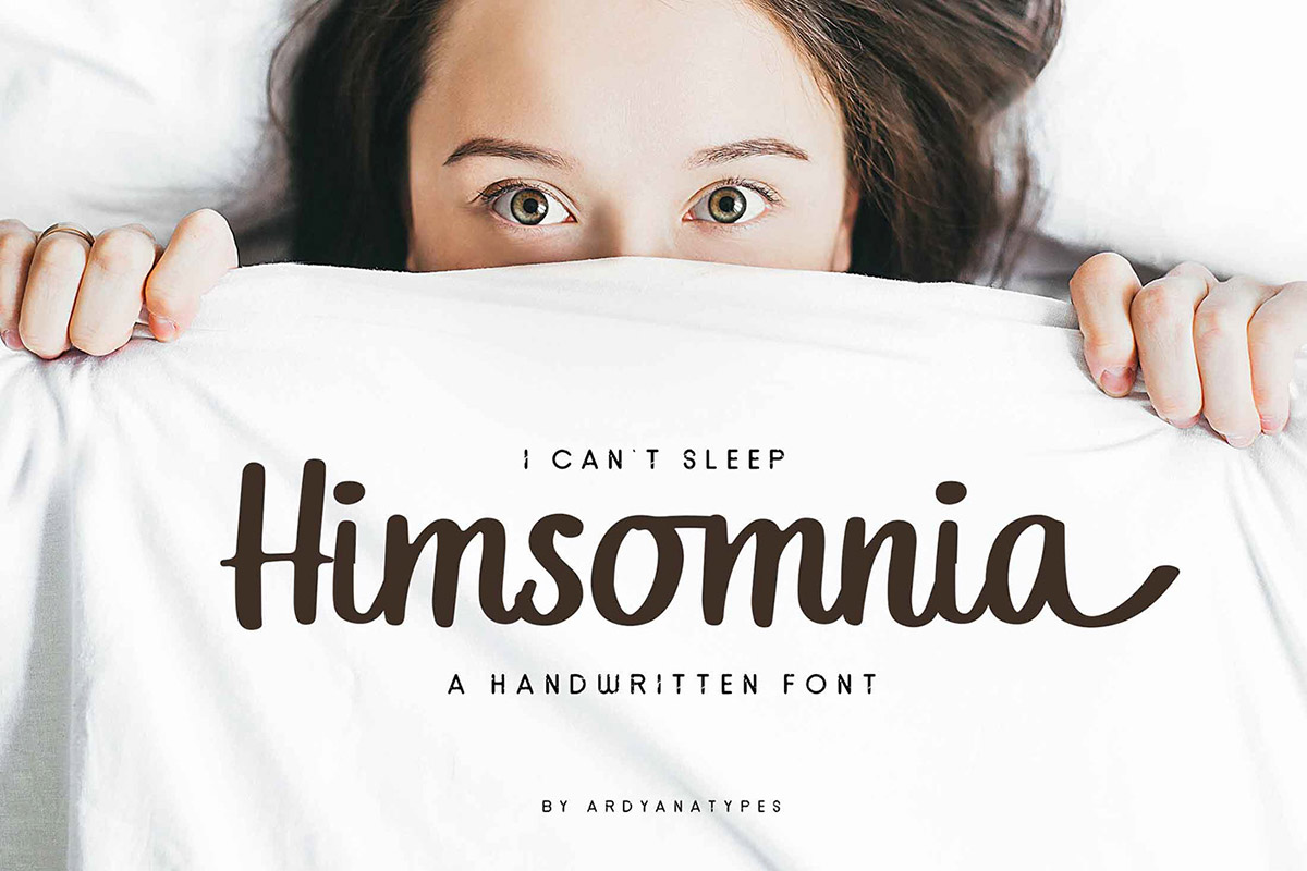 Free Himsomnia Handwritten Font