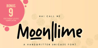 Free Moonlime Handwritten Font