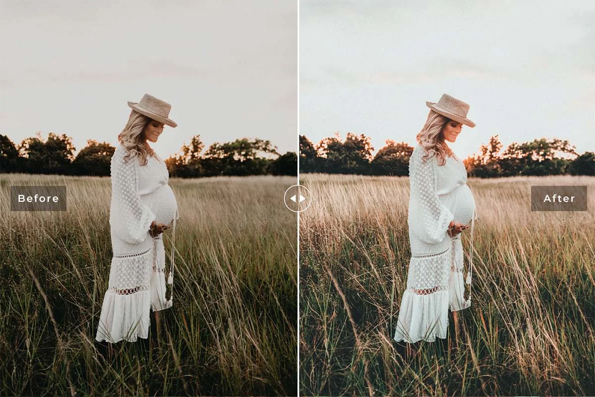 Maternity Lightroom Presets Preview 1