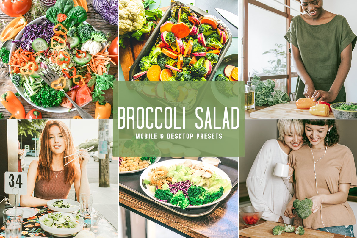 Free Broccoli Salad Lightroom Presets