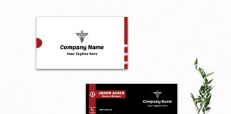 Free Innovative Minimal Business Card Template
