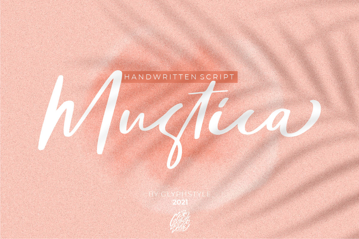 Free Mustica Handwritten Script Font