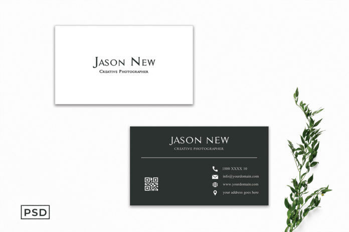 Free Simple Modern Business Card Template