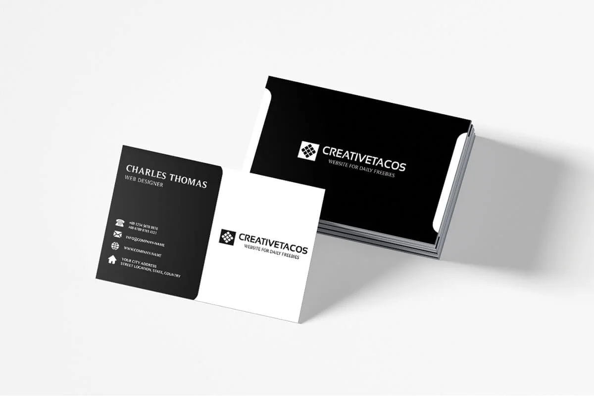 Creative Modern Business Card Template Preview 1