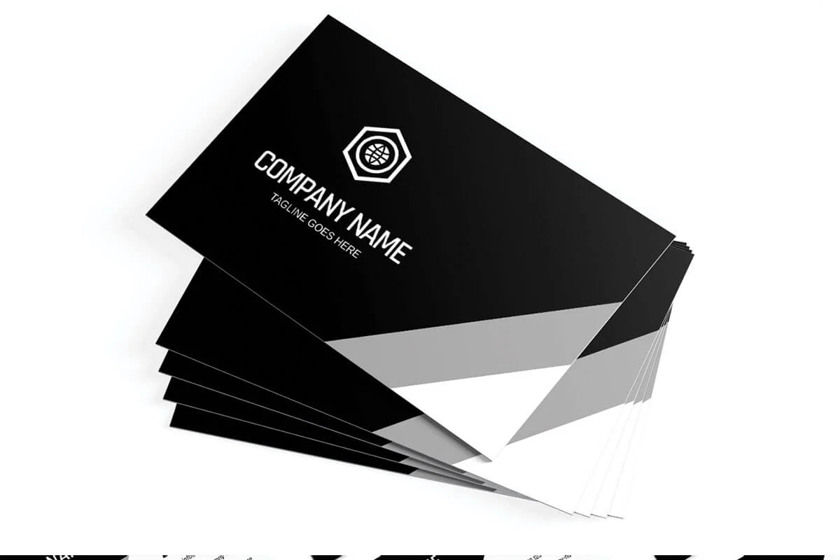 Elegant Minimalist Business Card Template Preview 3
