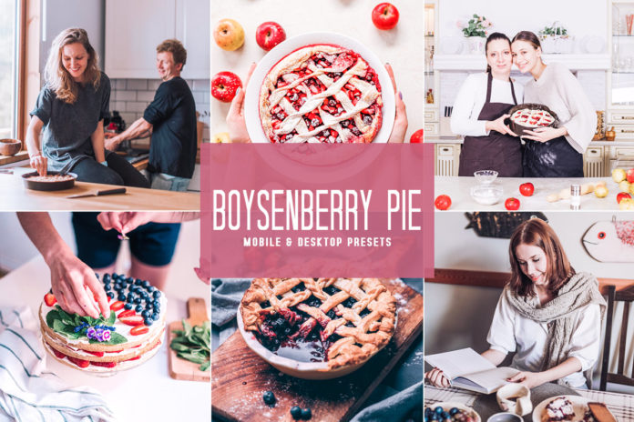 Free Boysenberry Pie Lightroom Presets