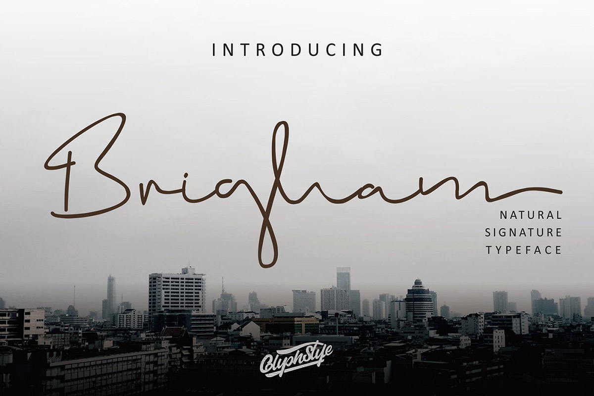Free Brigham Signature Font