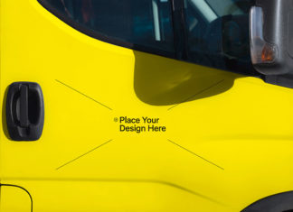 Download Free Car Sticker Mockup Creativetacos