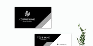 Free Modern Elegant Business Card Template