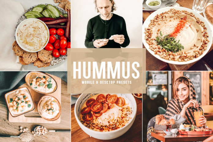 Free Hummus Lightroom Presets