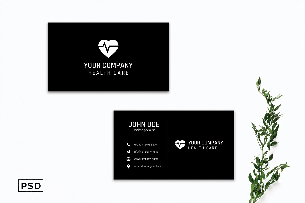 Free Minimal Business Card Template V5