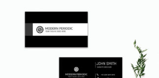 Free Modern Innovative Minimalist Business Card Template