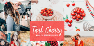 Free Tart Cherry Lightroom Presets
