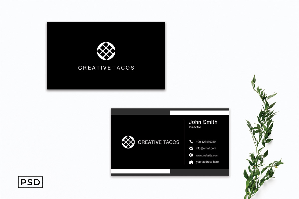 Free Unique Modern Business Card Template