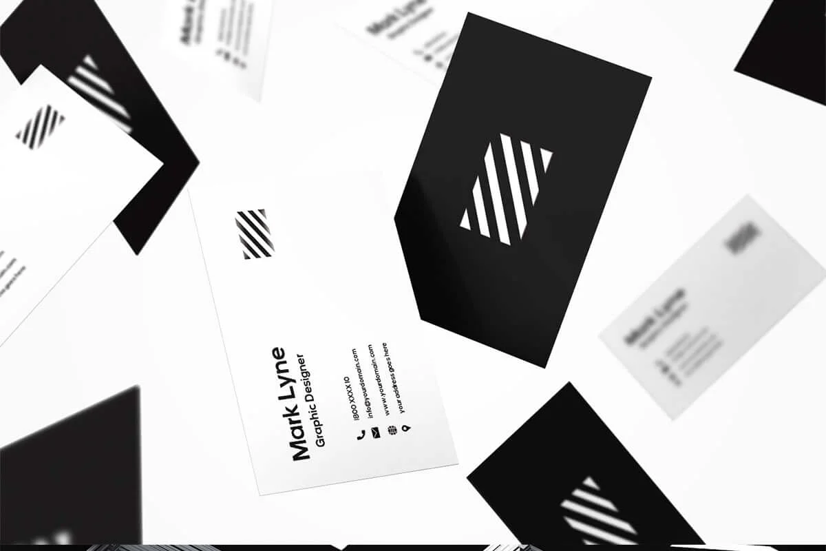 Minimal Business Card Template V4 Preview 2