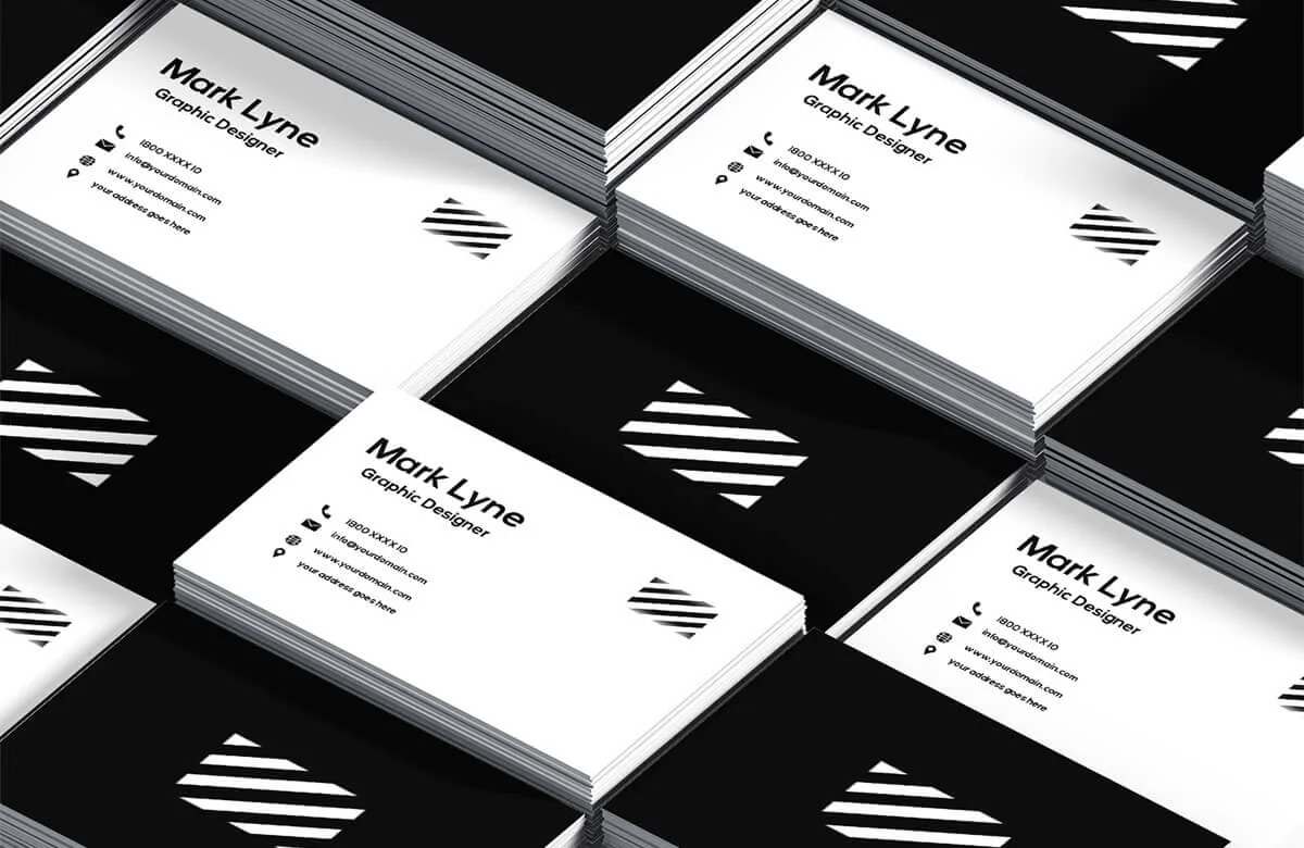 Minimal Business Card Template V4 Preview 3