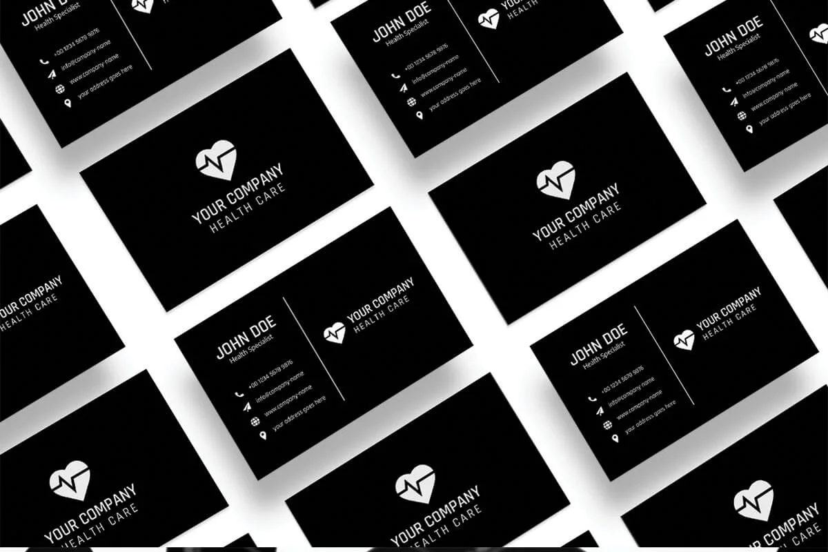 Minimal Business Card Template V5 Preview 3