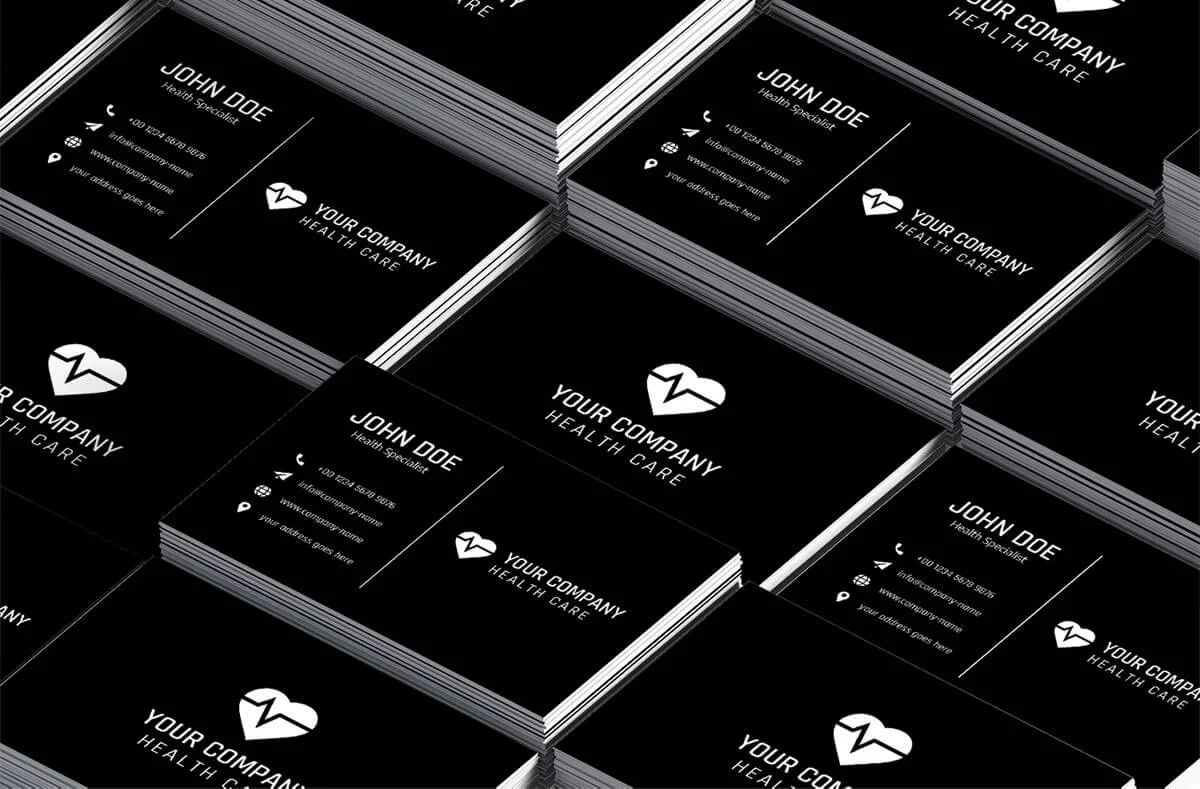 Minimal Business Card Template V5 Preview 4