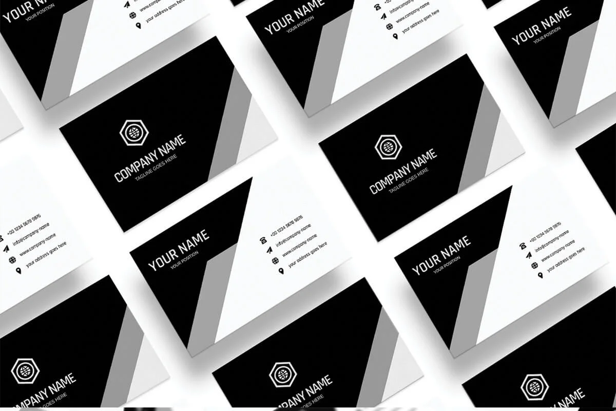 Modern Elegant Business Card Template Preview 3