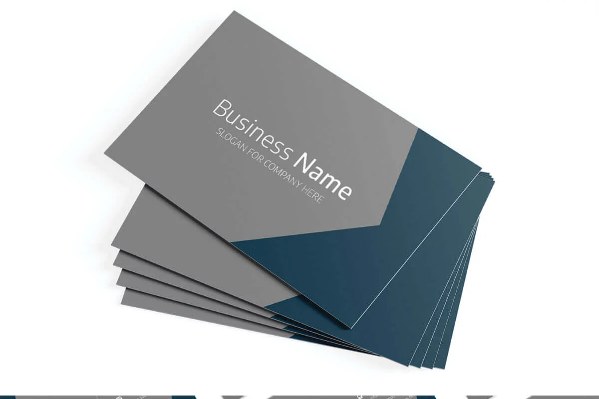Modern Innovative Business Card Template Preview 3