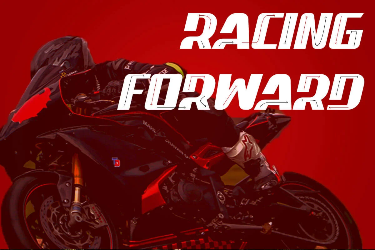 Raceline Display Font Preview 2