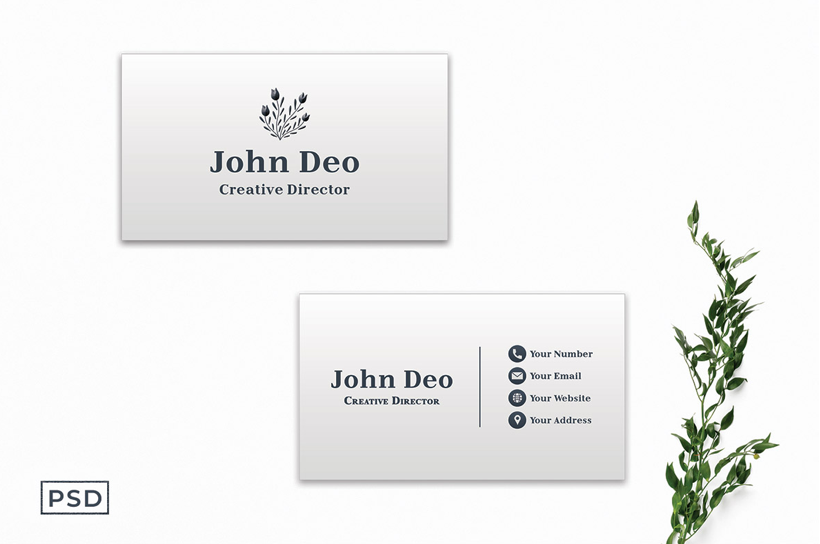 10 Minimal Business Card Templates for Attracting Clients