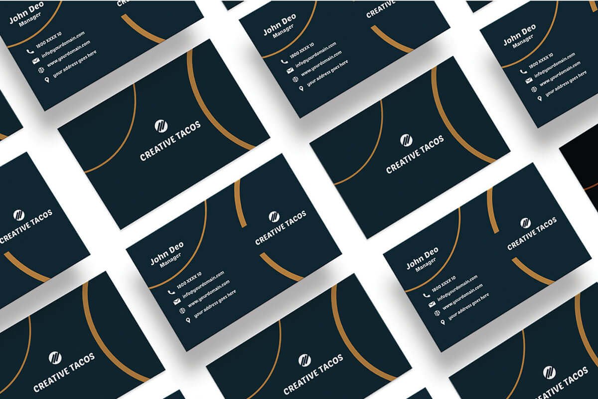 Creative Business Card Template V9 Preview 4