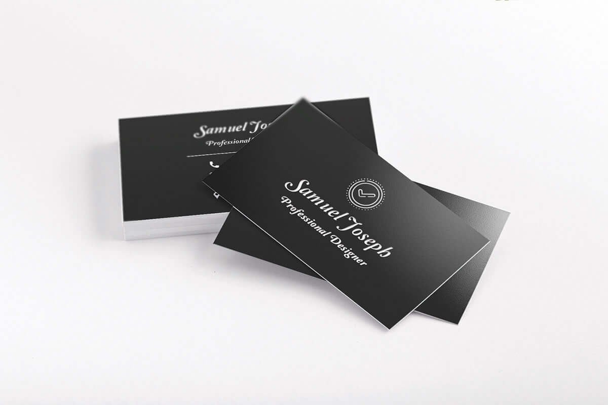 Creative Minimal Business Card Template V2 Preview 1