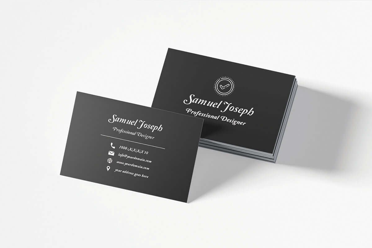 Creative Minimal Business Card Template V2 Preview 2