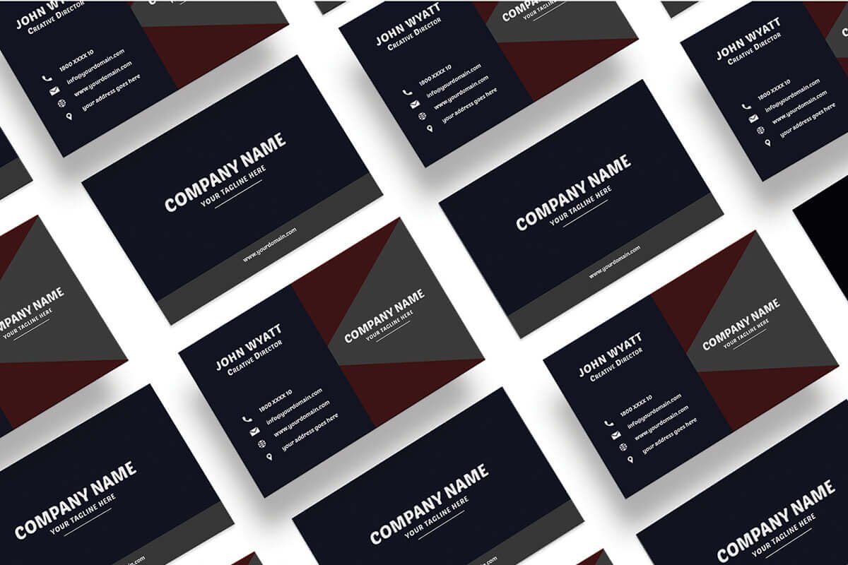 Creative Minimal Business Card Template V3 Preview 4
