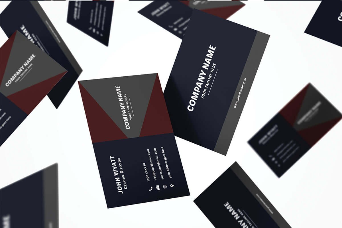 Creative Minimal Business Card Template V3 Preview 5