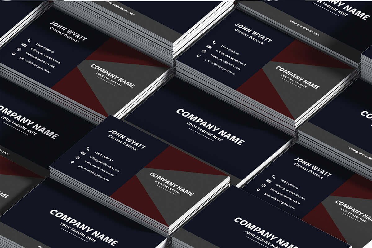 Creative Minimal Business Card Template V3 Preview 6