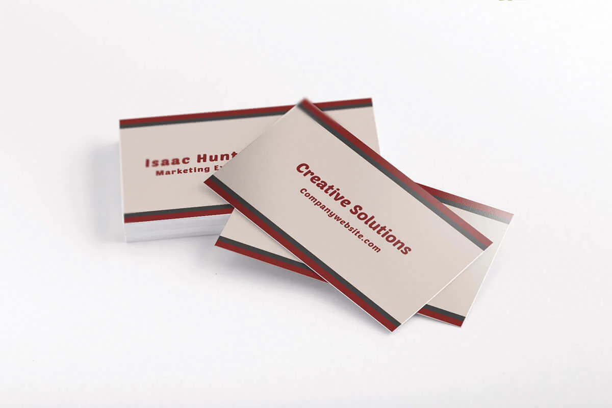 Creative Sober Business Card Template V2 Preview 1
