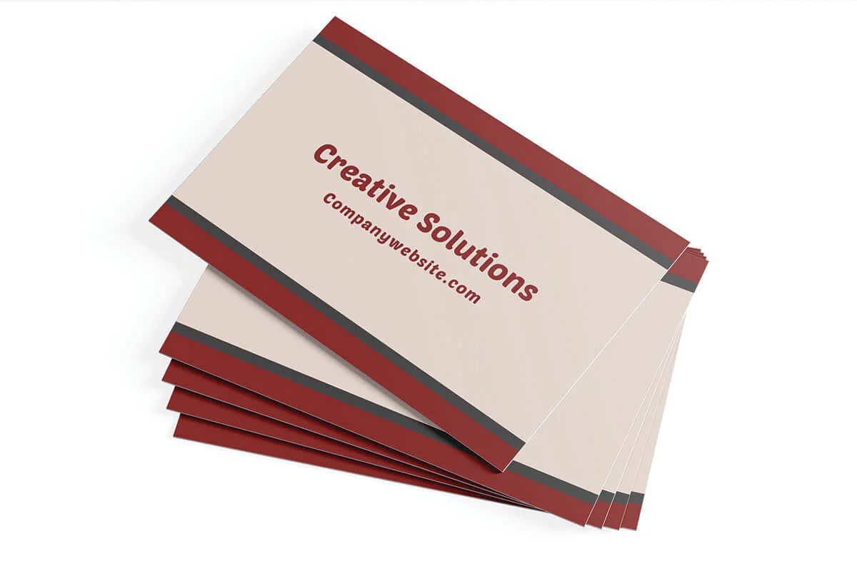 Creative Sober Business Card Template V2 Preview 3