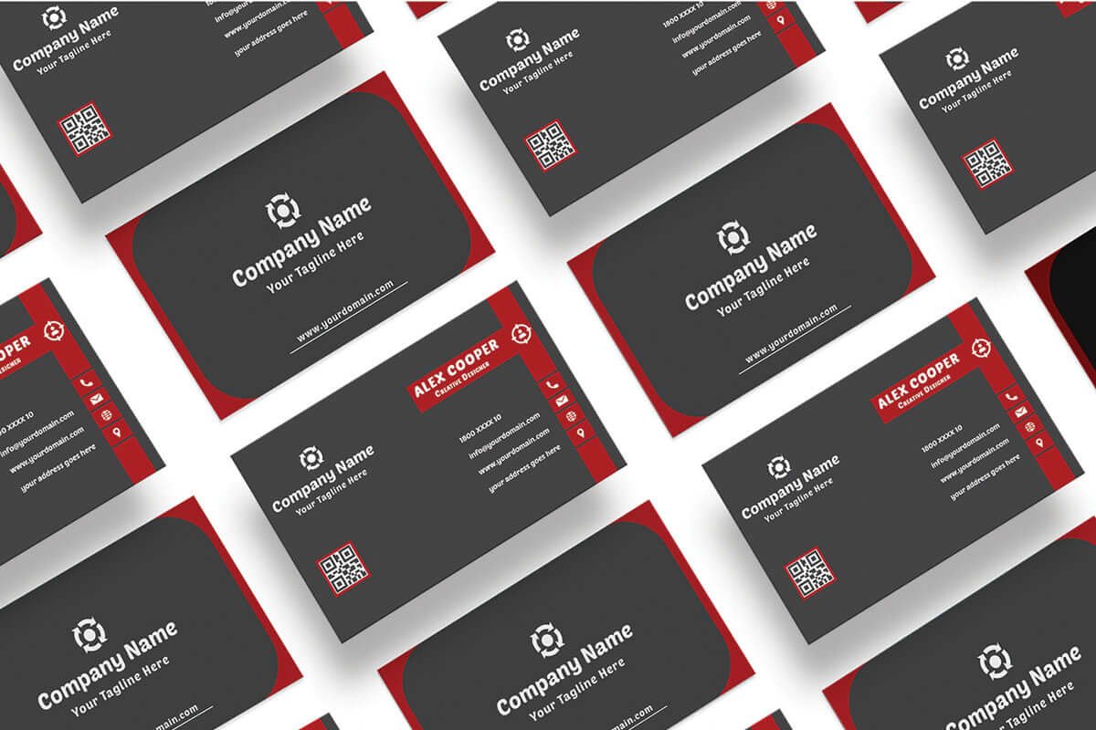 Creative Sober Business Card Template V3 Preview 4