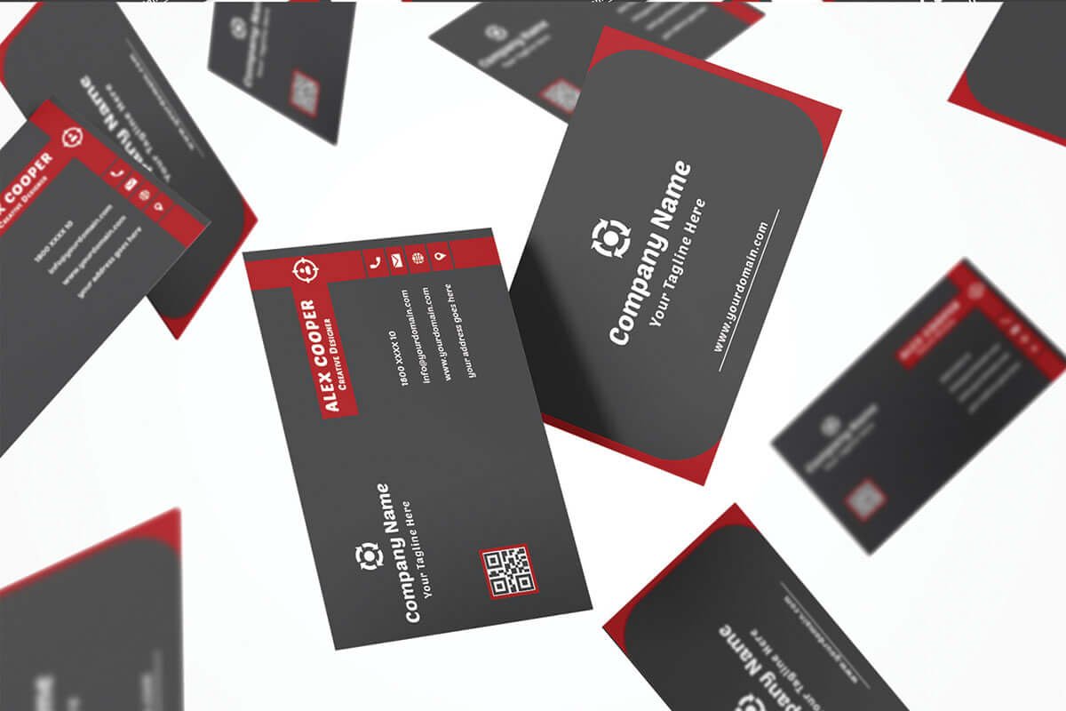 Creative Sober Business Card Template V3 Preview 5