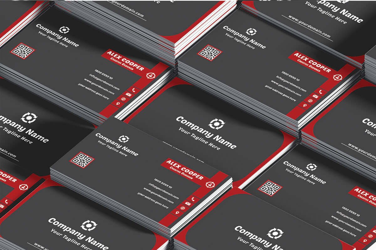 Creative Sober Business Card Template V3 Preview 6