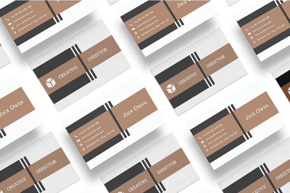 Decorative Business Card Template V3 Preview 4