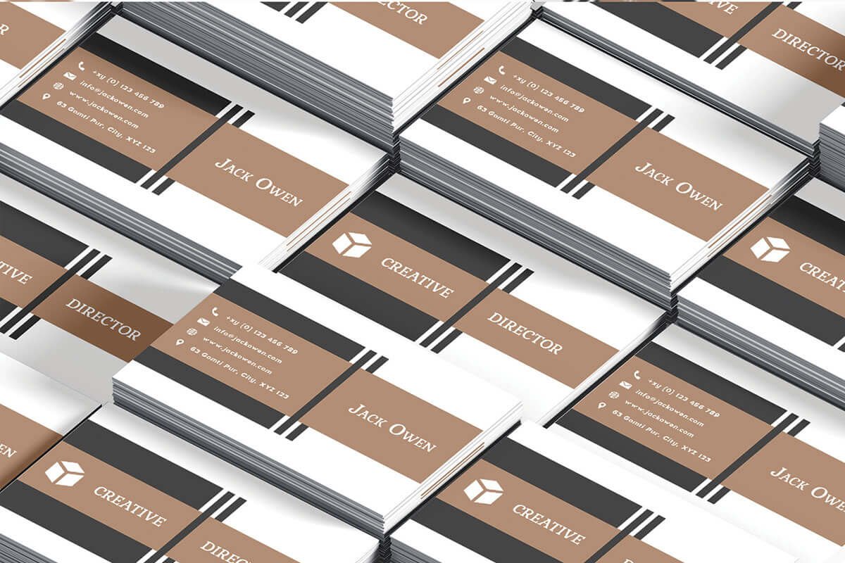 Decorative Business Card Template V3 Preview 6