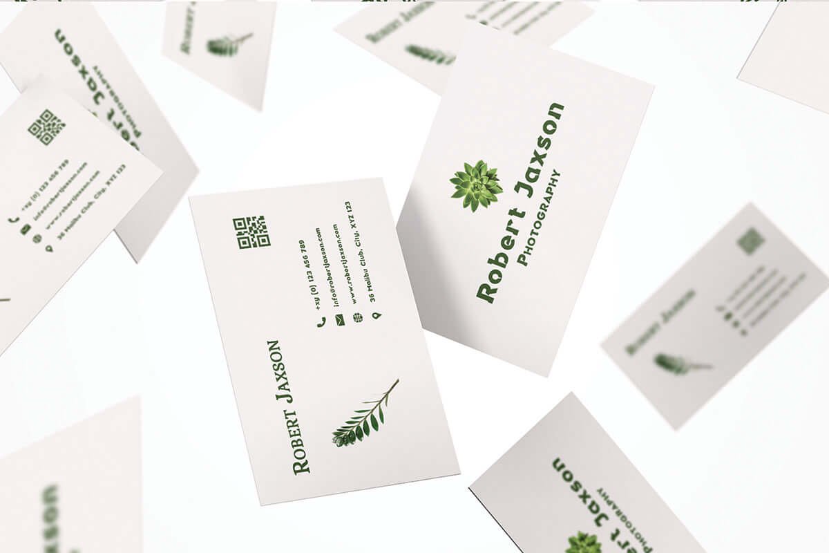Floral Business Card Template V2 Preview 5