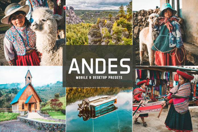Free Andes Lightroom Presets